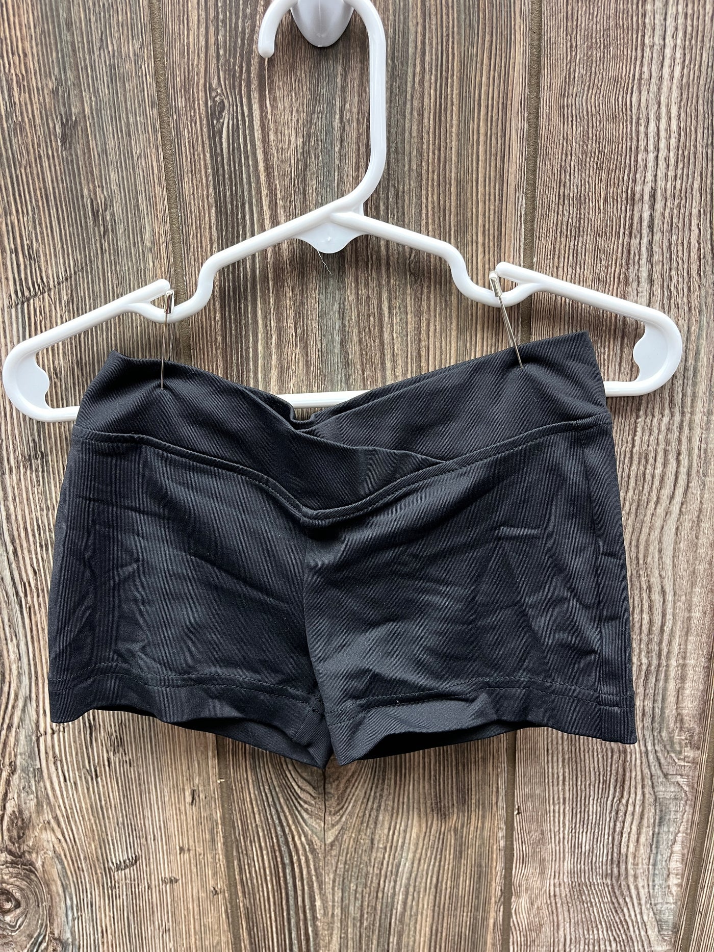 Girls 4/5 Black Dance Shorts