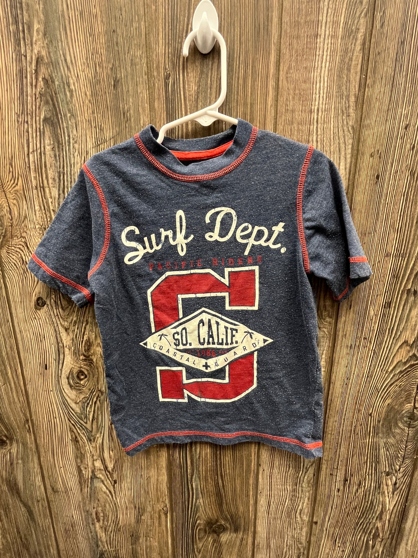 Boys XS Surf Dept. Short Sleeve Shirt