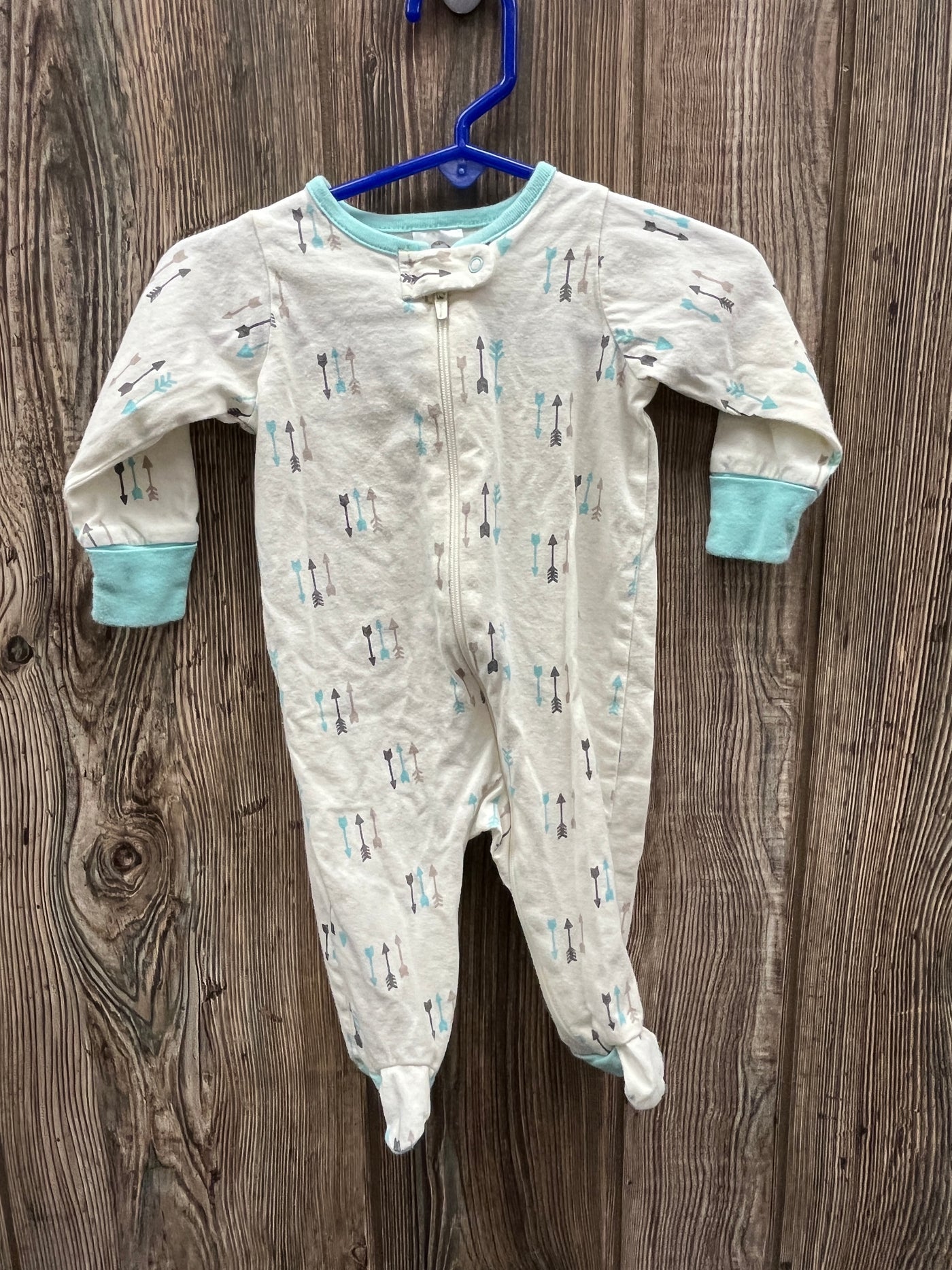 Boys 0-3 mo Blue Arrows Sleeper