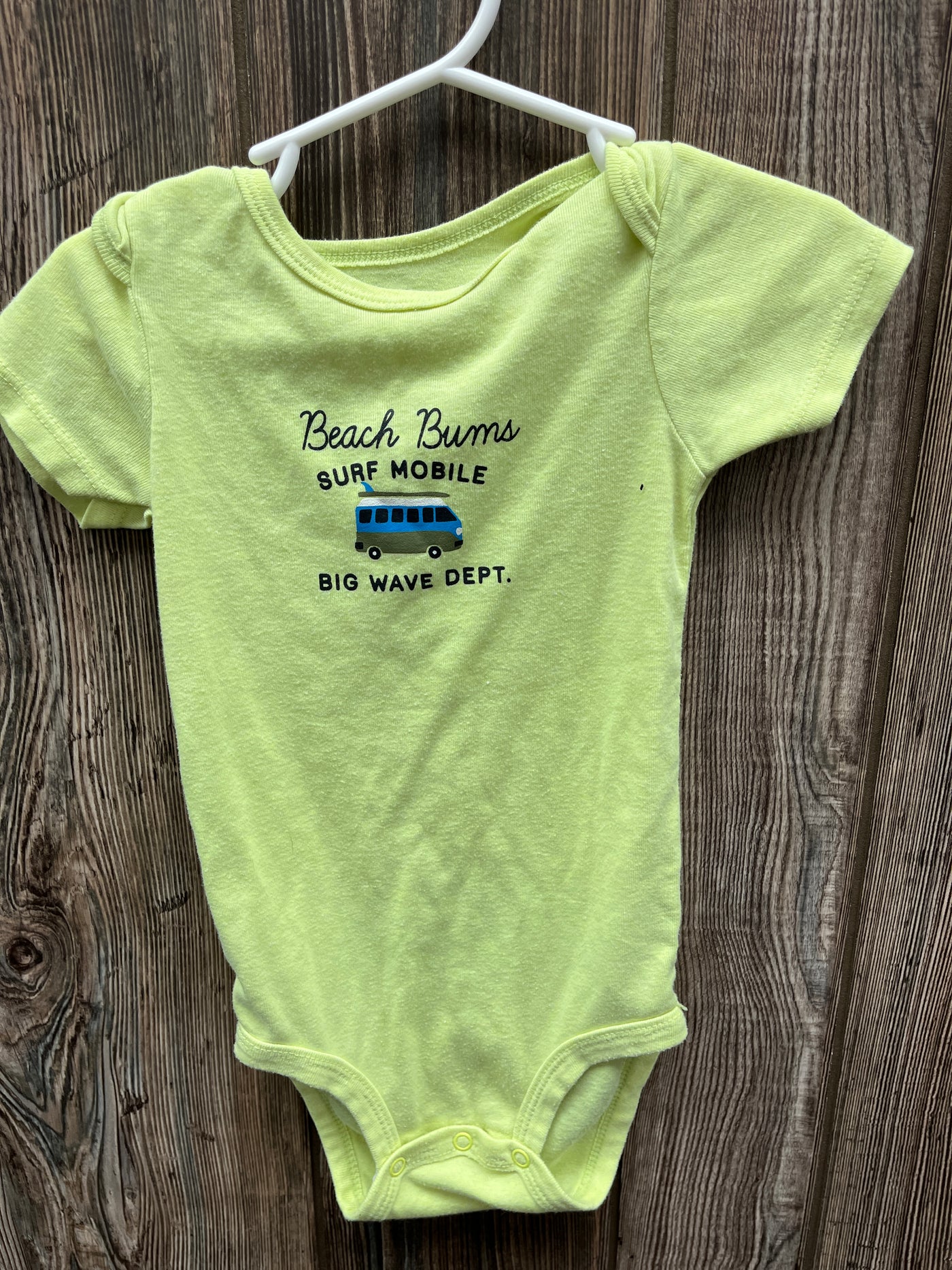 Boys 24 mo Beach Bum Short Sleeve Onesie