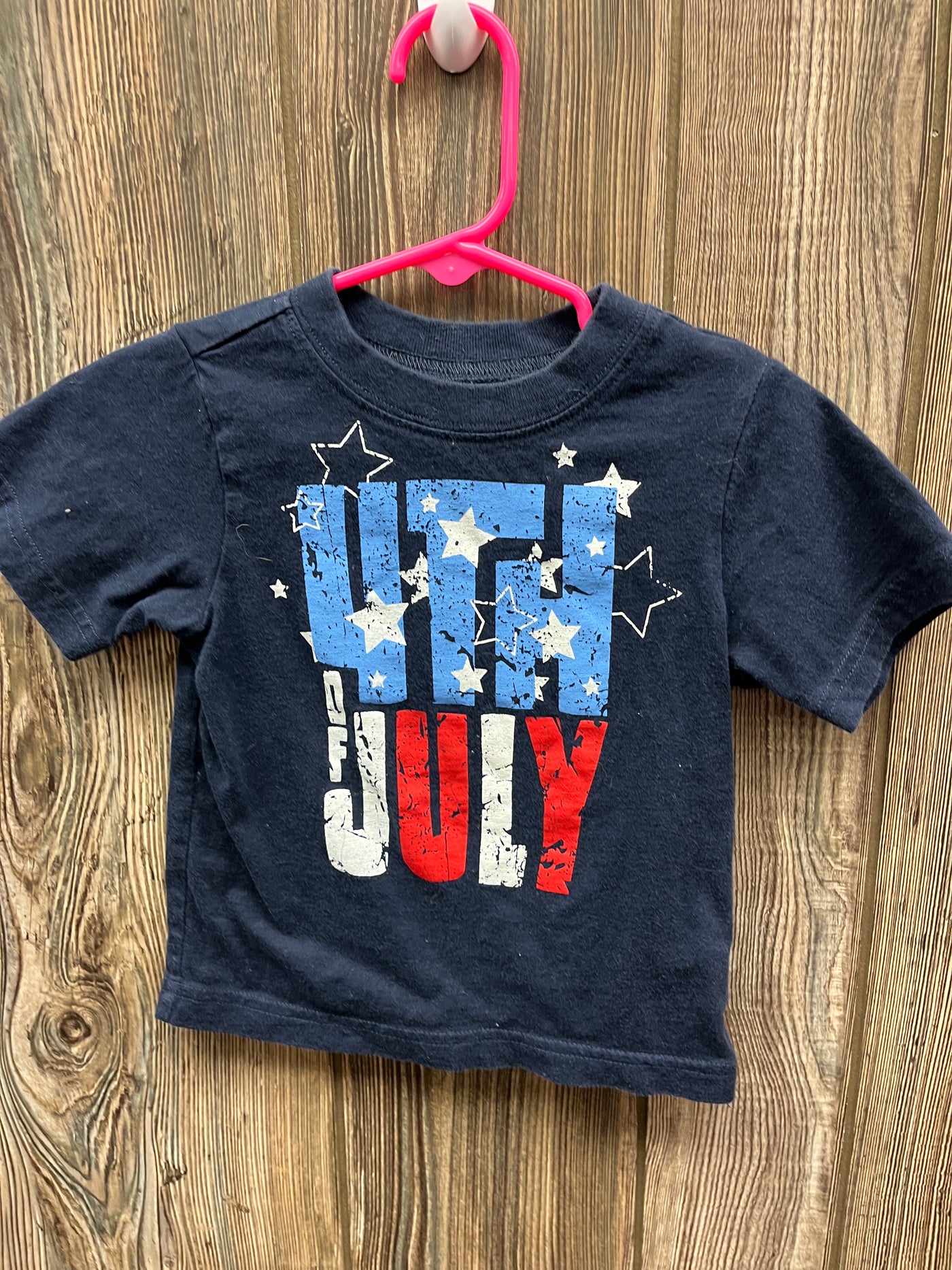 Boys 18 mo 4th of July Short Sleeve Shirt