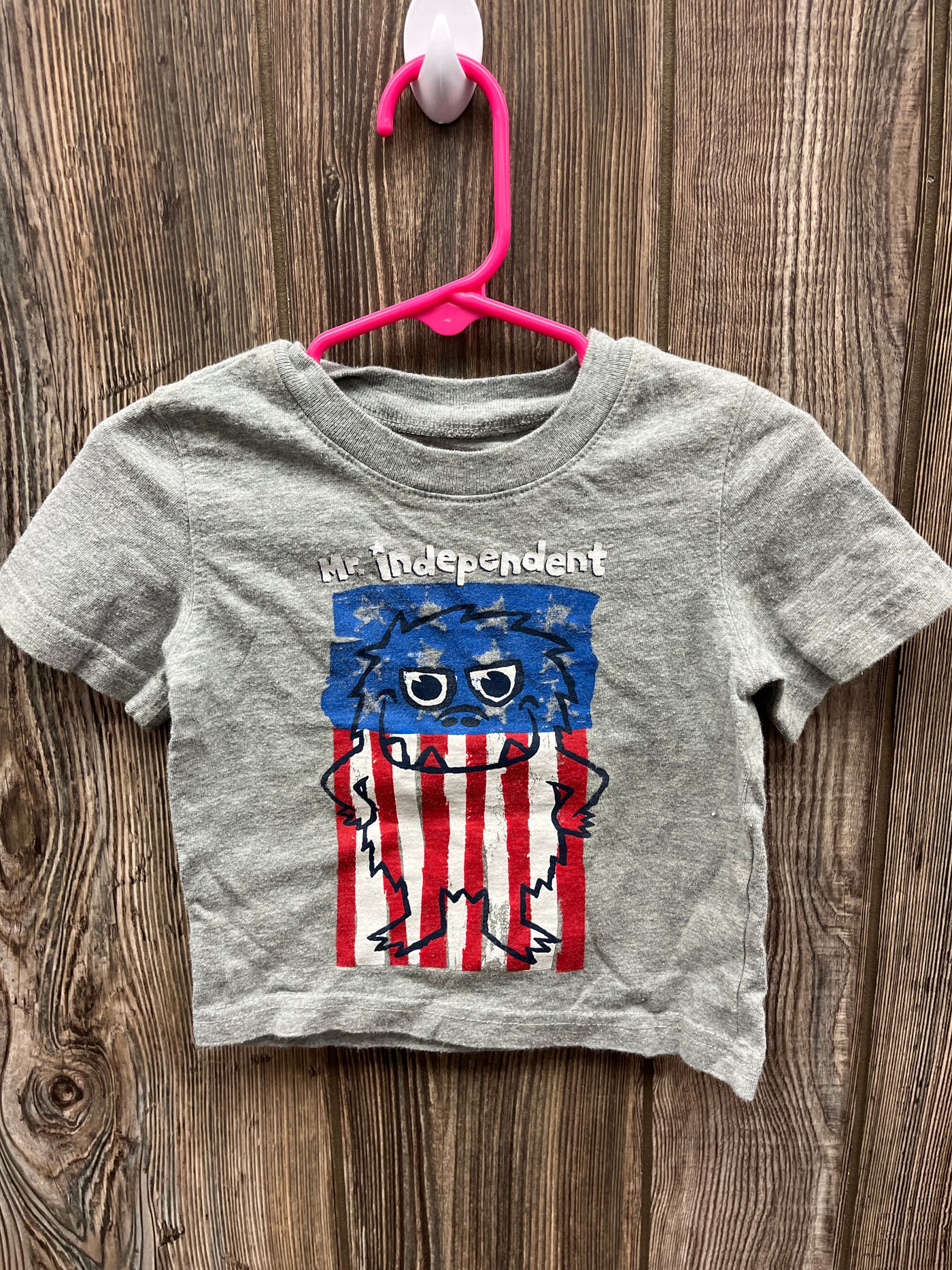 Boys 12 mo Mr. Independent Monster Short Sleeve Shirt