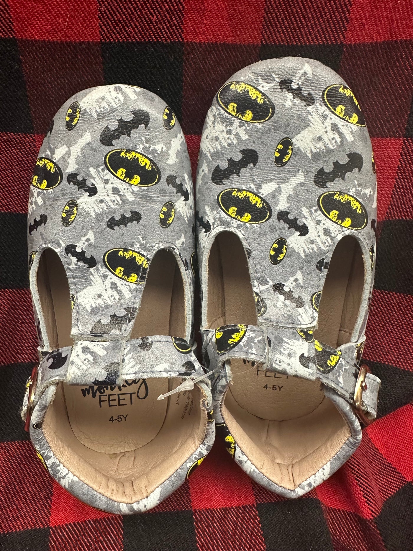 Girls Batman Monkey Feet Shoes