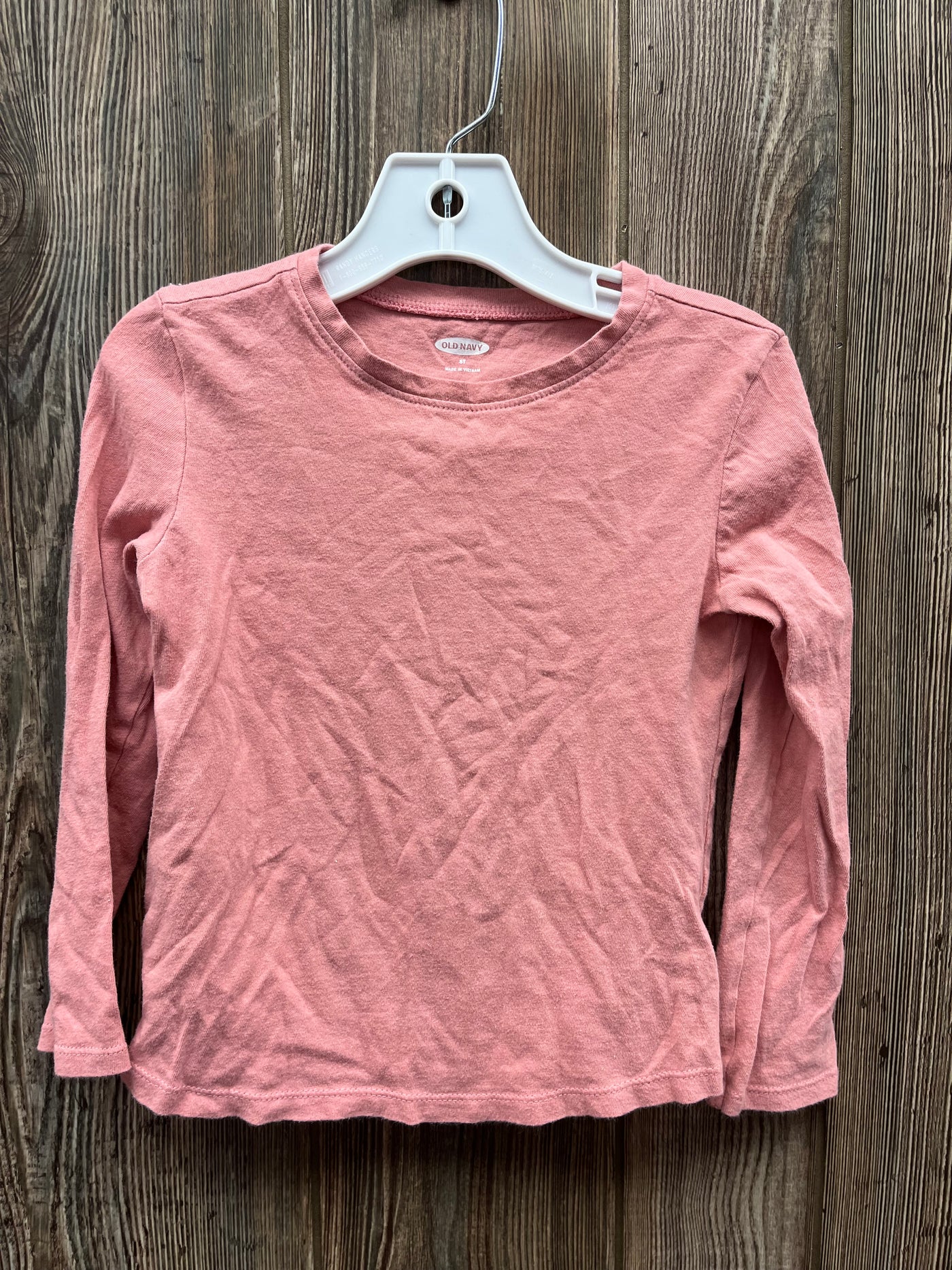 Girls Pink Long Sleeve Shirt