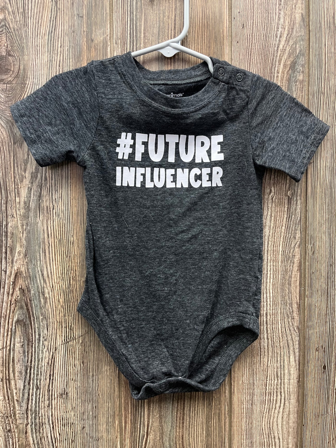 Boys 24 mo Future Influencer Short Sleeve Onesie