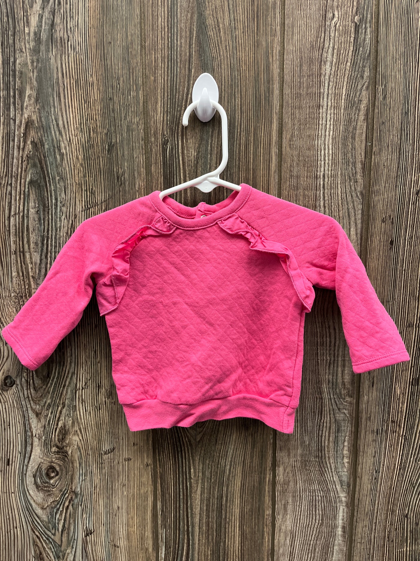 Girl 6 mo Pink Sweatshirt