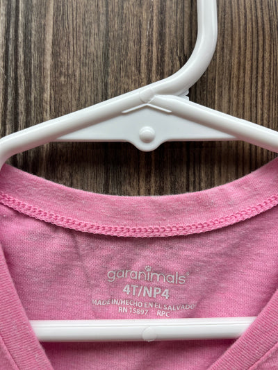 Girls 4T Pink World Changer Long Sleeve Top