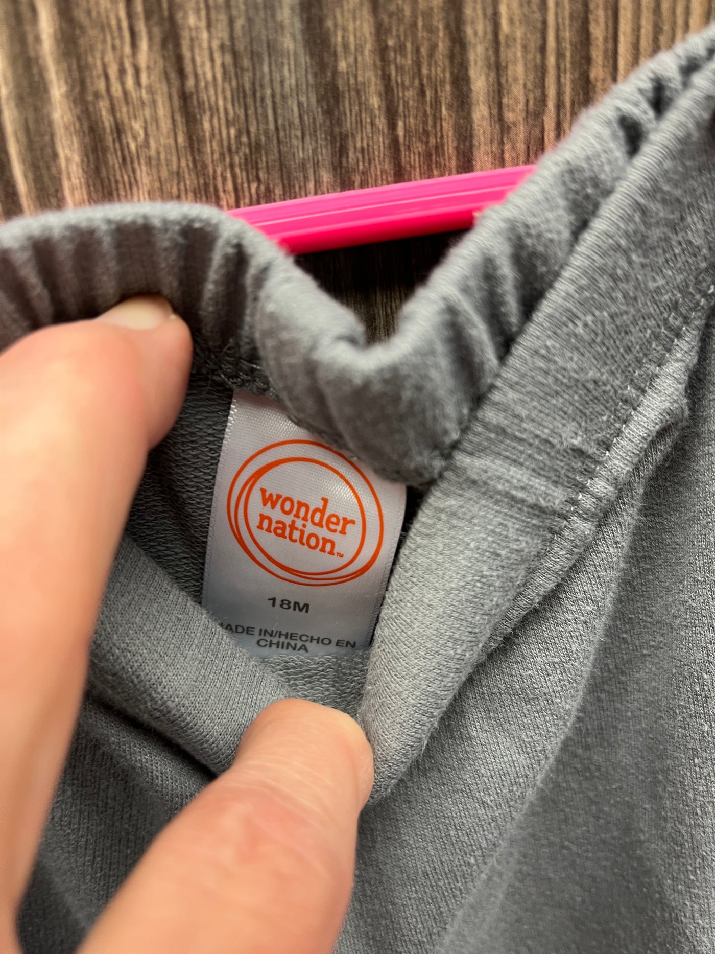 Boys 18 mo Gray Construction Pull On Sweatpants