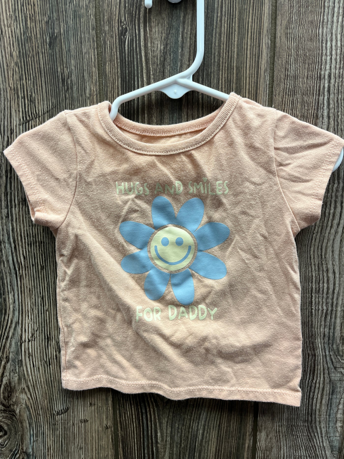 Girl 6-9 mo Flower Short Sleeve Shirt