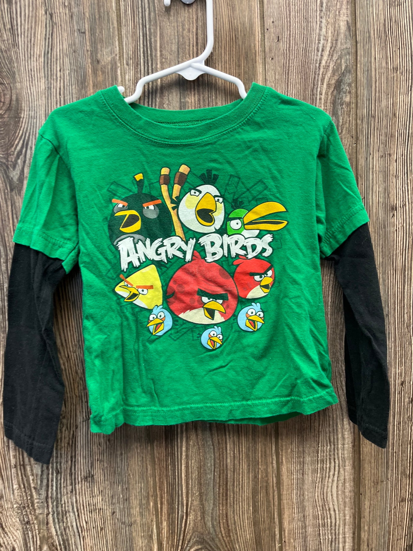 Boys 4T Angry Birds Long Sleeve Top