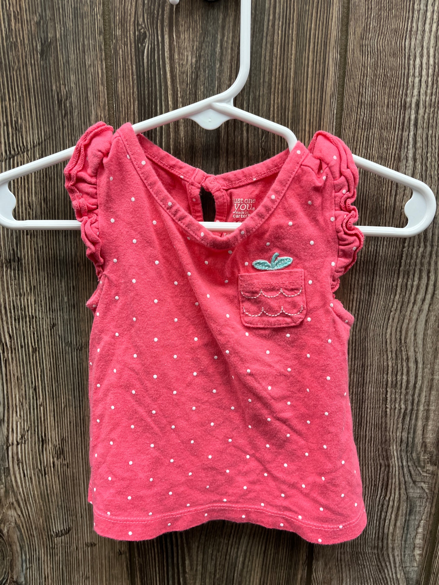 Girl 12 mo Strawberry Short Sleeve Shirt