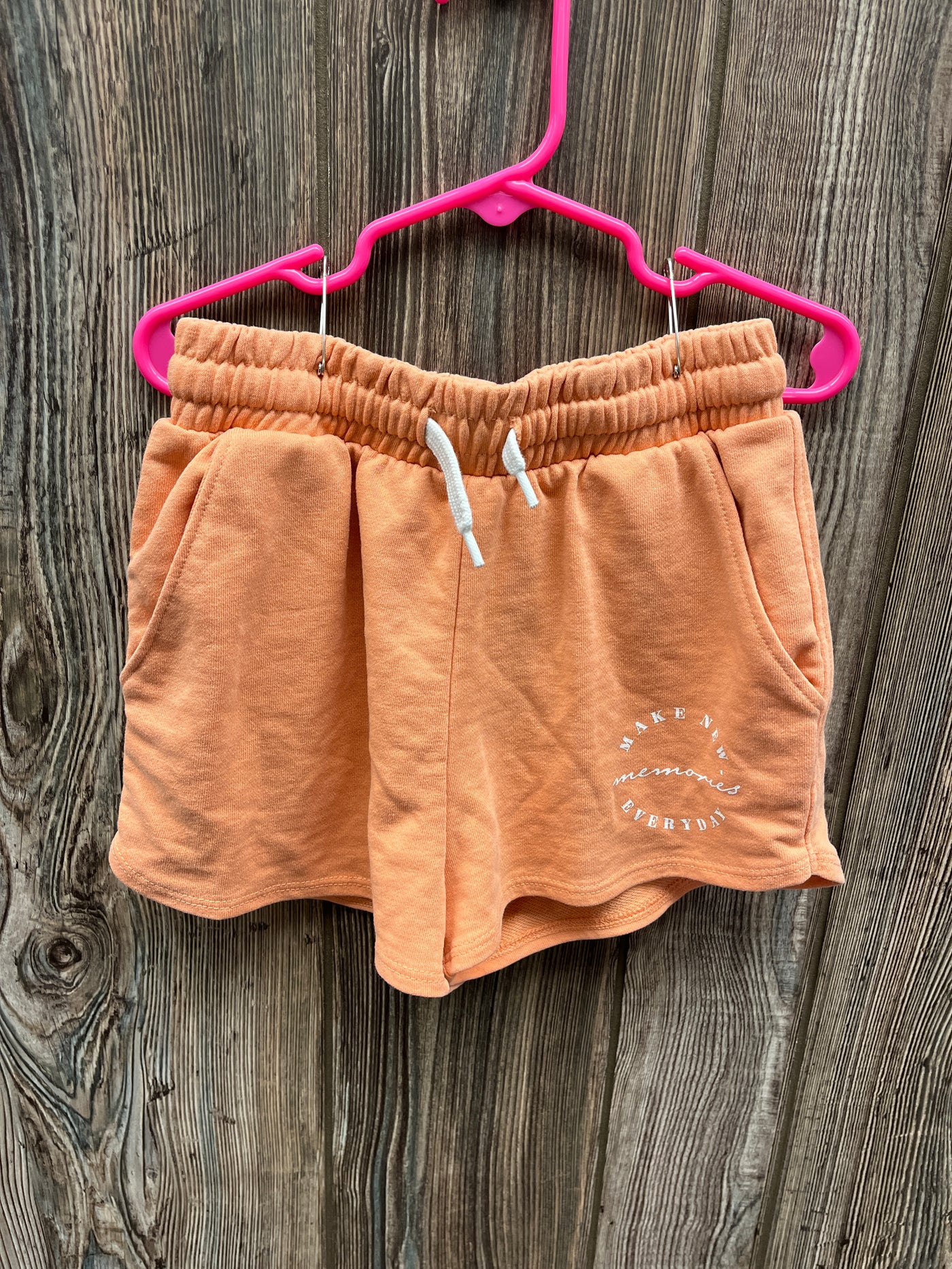 Girls 10 Orange Shorts