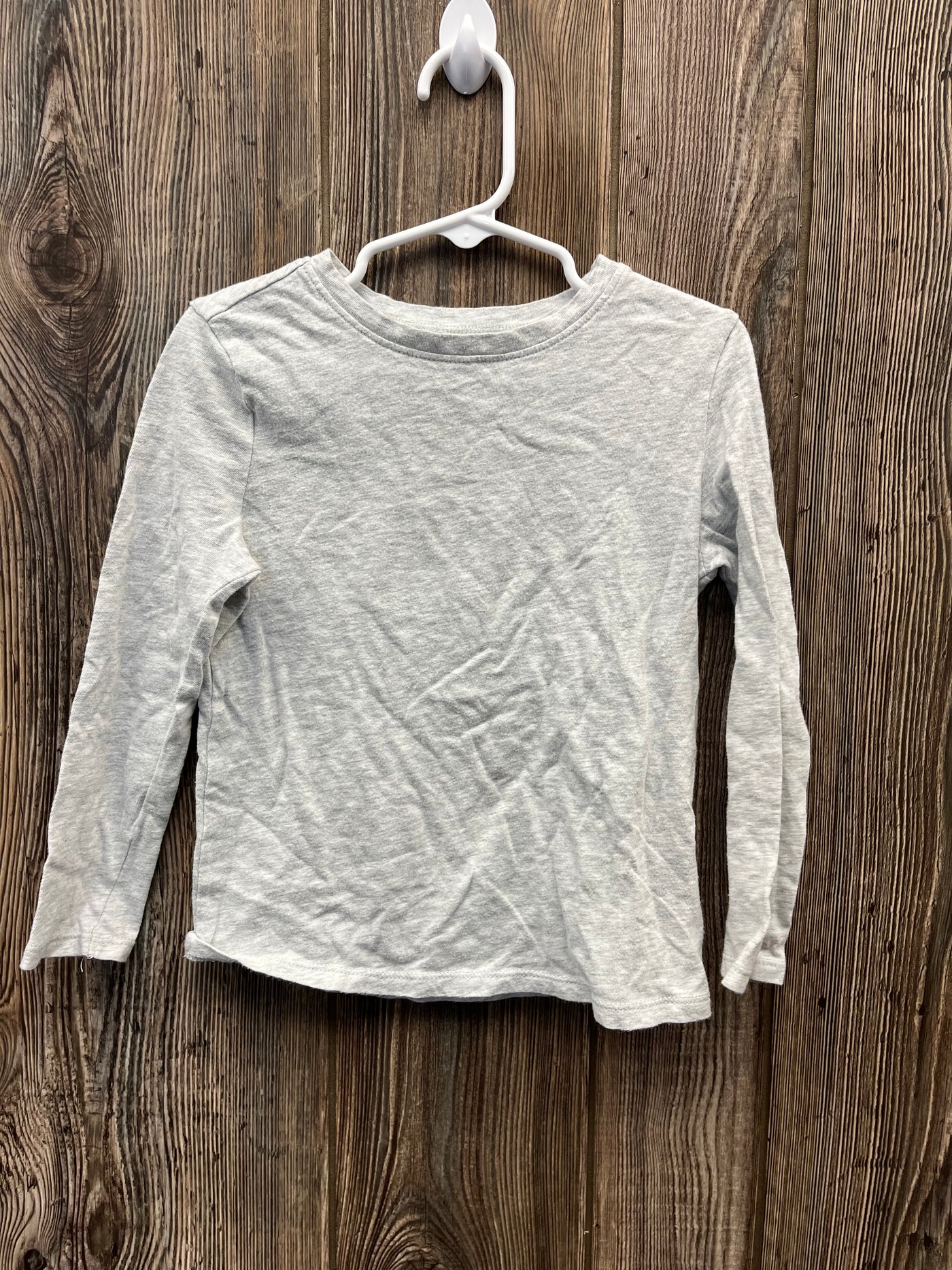 Girls 5T Gray Long Sleeve Shirt