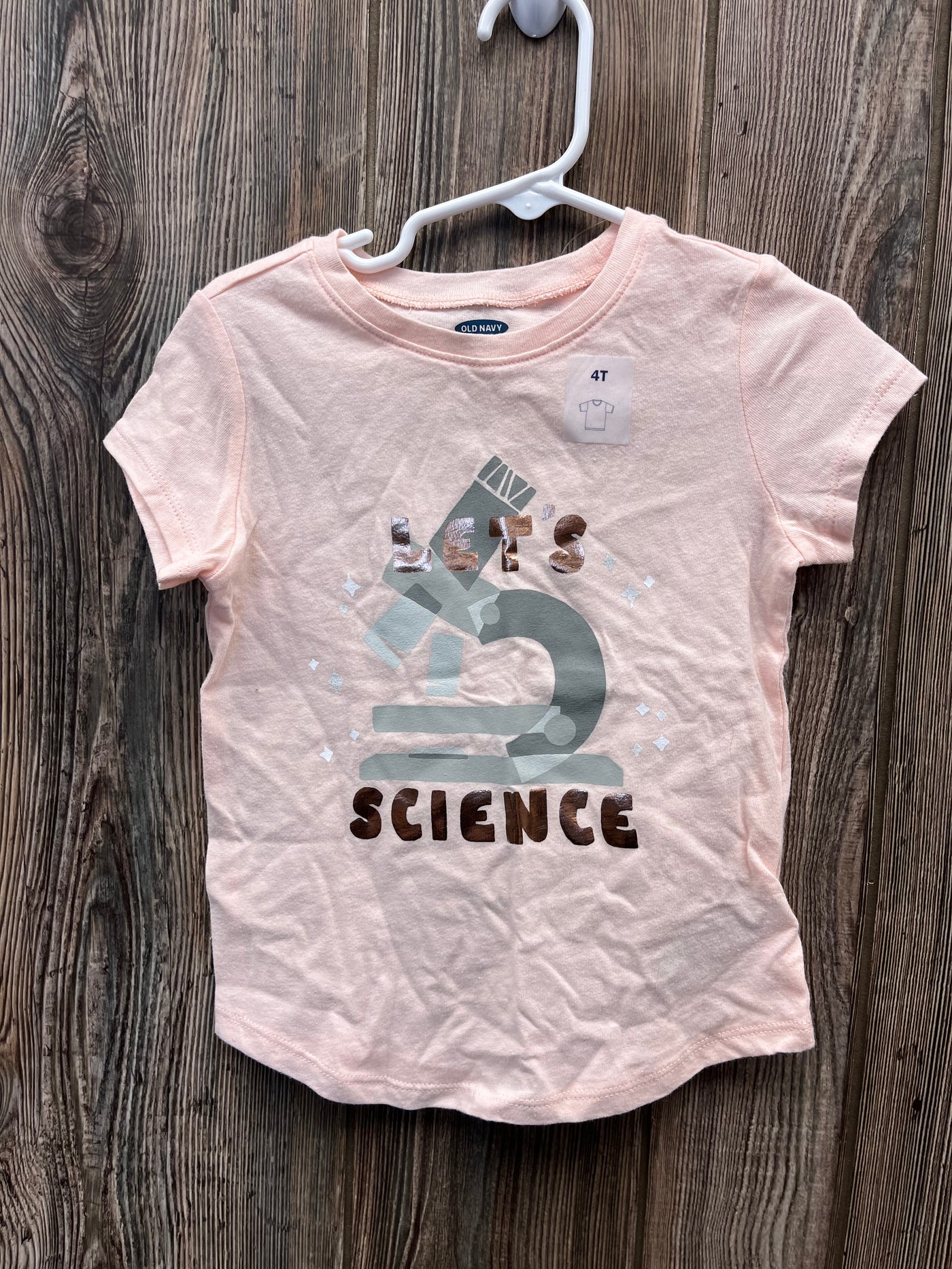 Girls NEW Science Short Sleeve Top