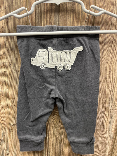 Boys 9 mo Gray Pull On Pants with Truck