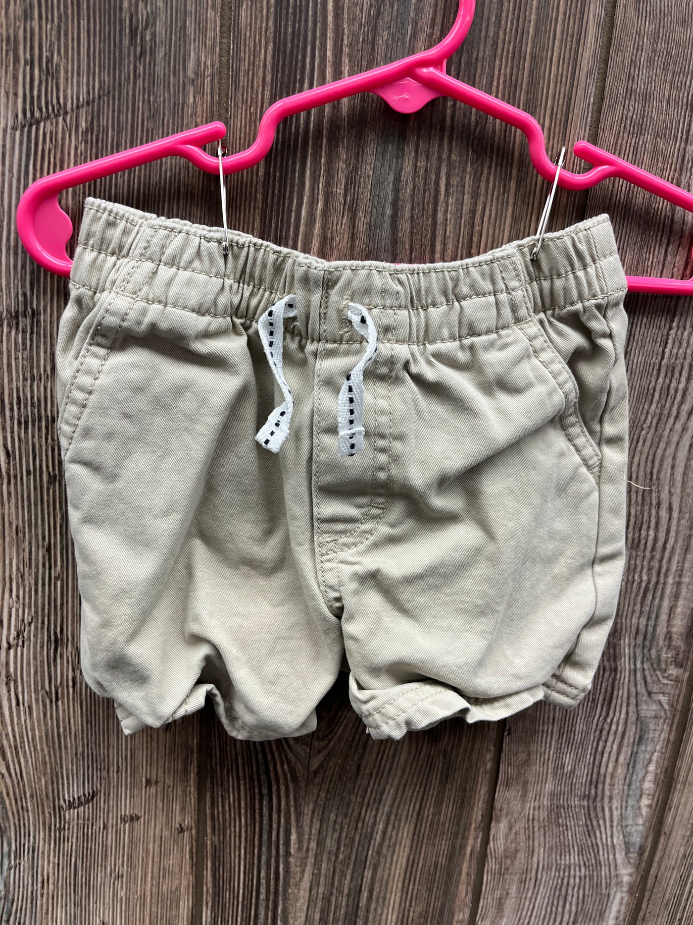 Boys 12 mo Pull On Tan Shorts