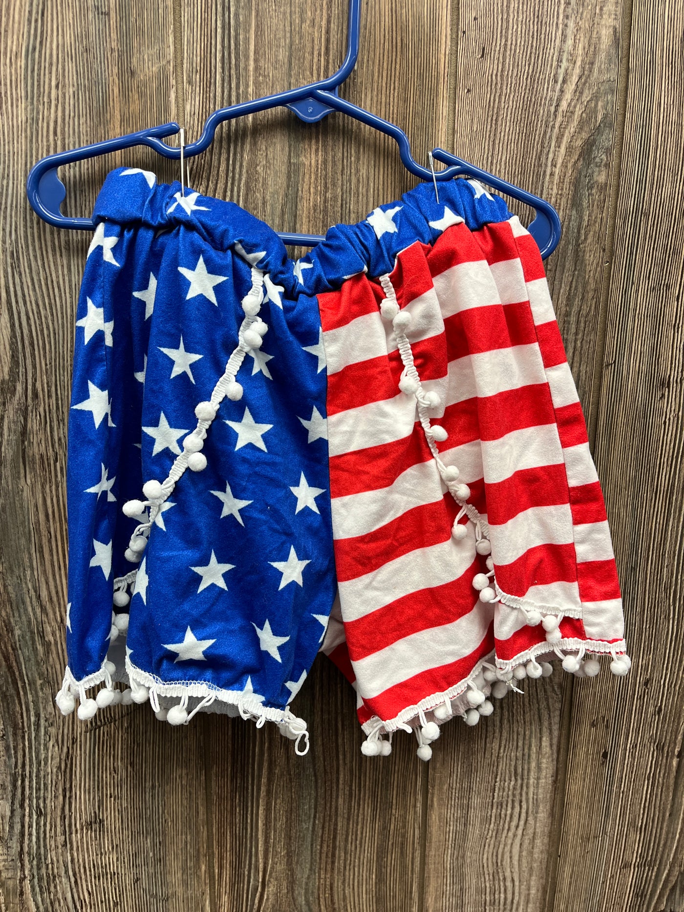 Girls 10 Red White and Blue Shorts