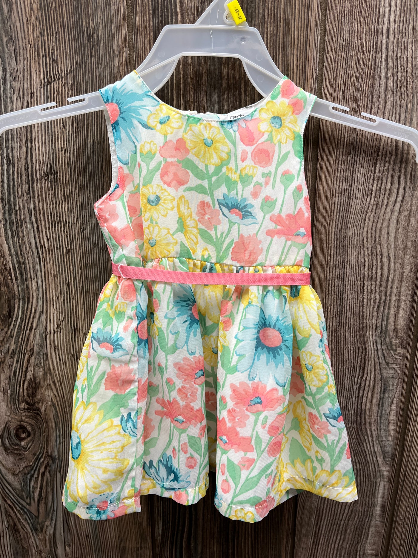 Girl 3 mo Pastel Flower Dress