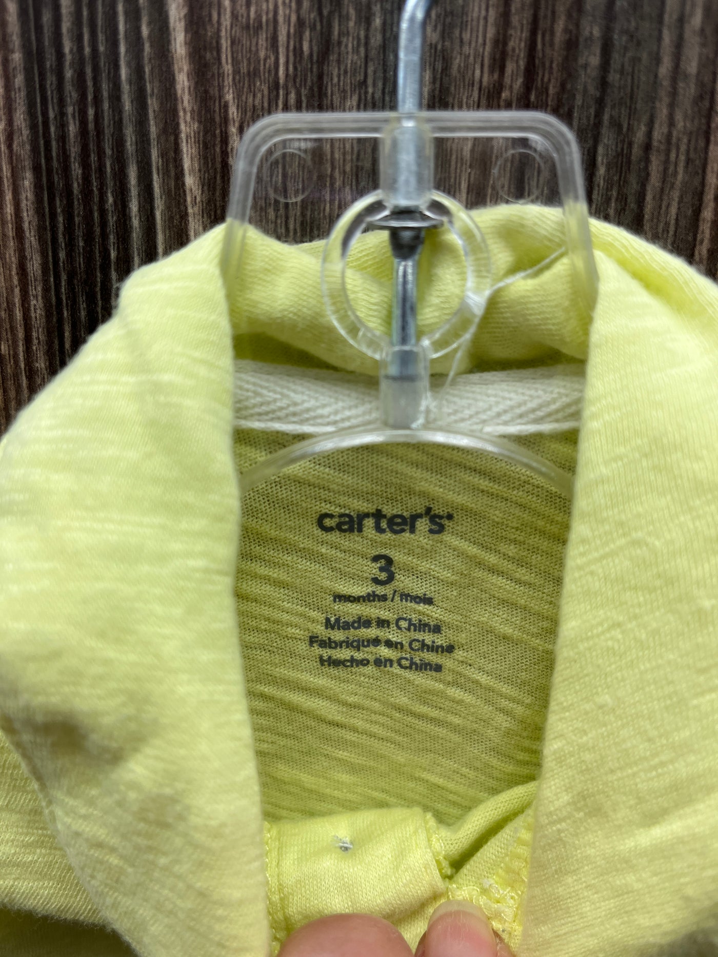 Boys 3 mo Yellow Polo Short Sleeve Shirt