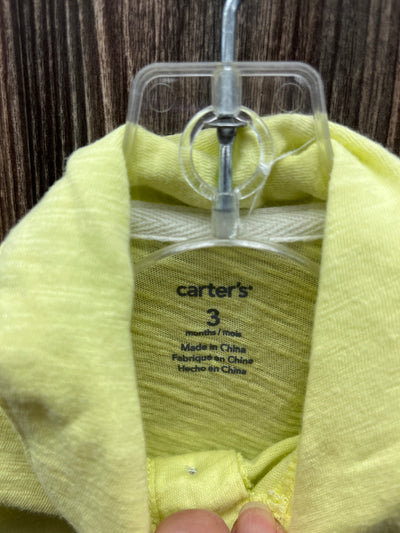 Boys 3 mo Yellow Polo Short Sleeve Shirt