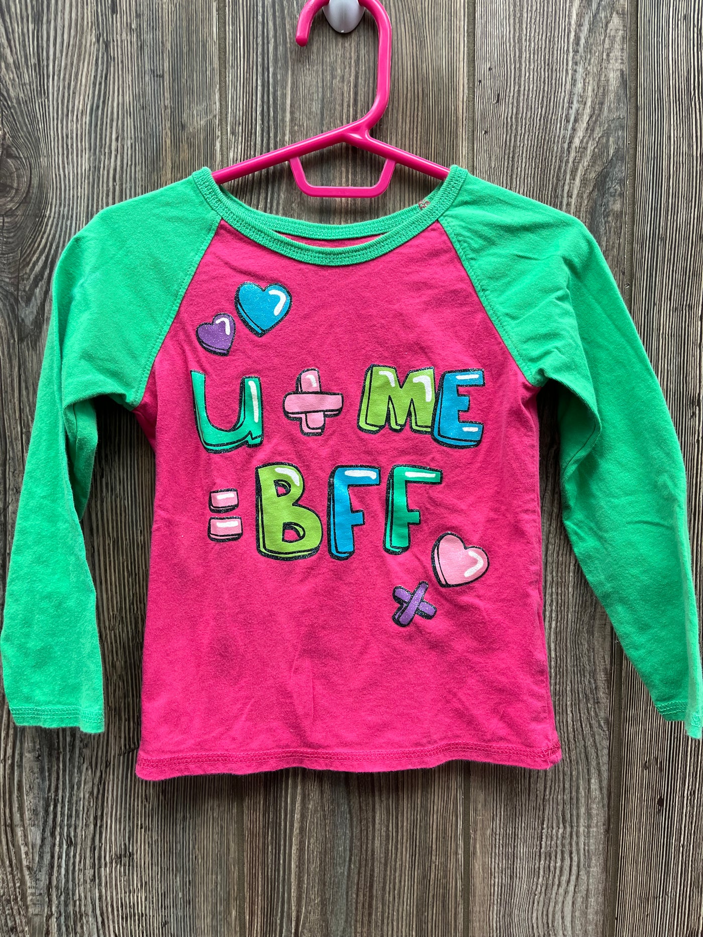 Girl 3T U + Me= BFF Long Sleeve Shirt