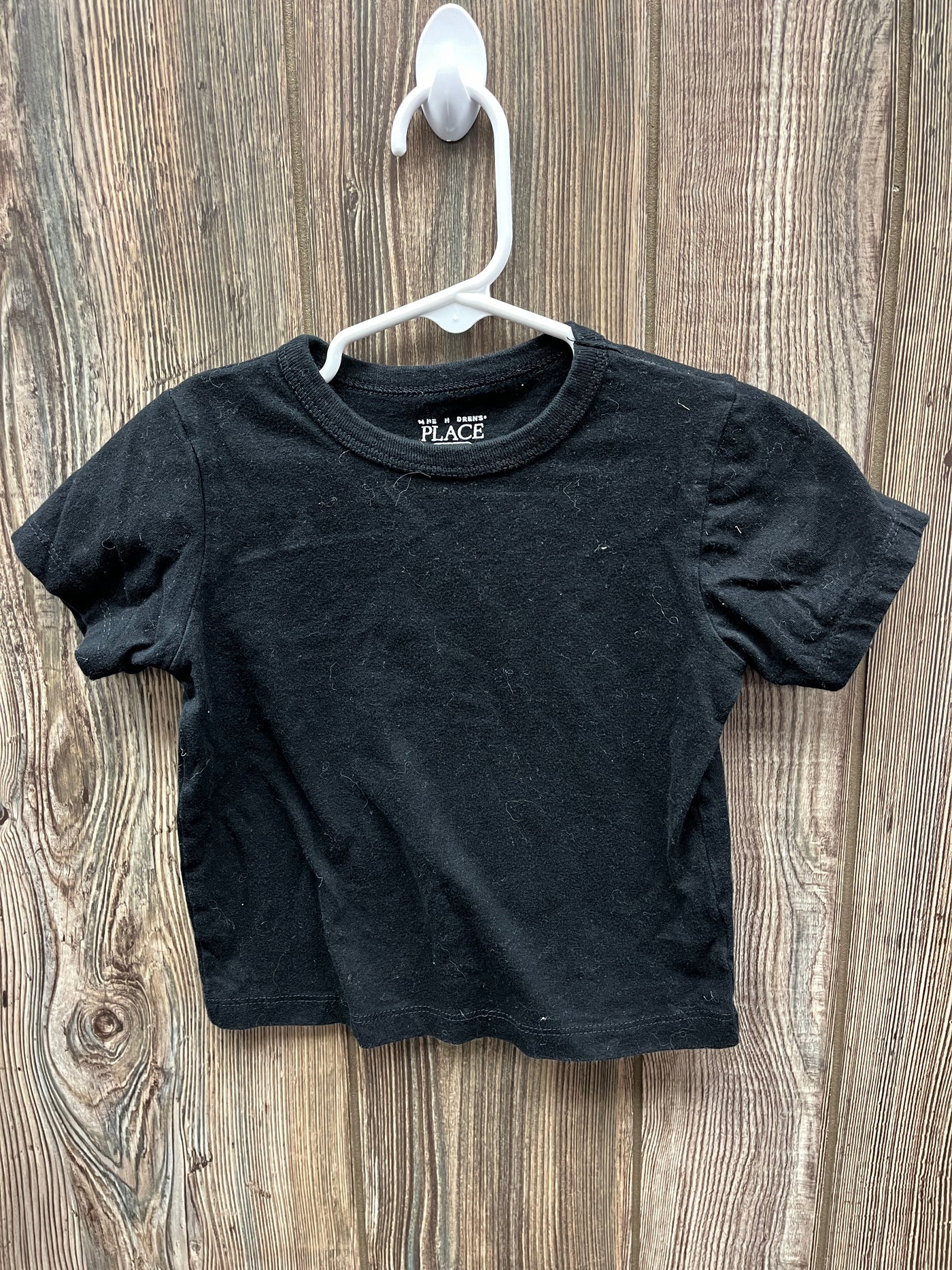 Boys 18-24 mo Black Short Sleeve Shirt