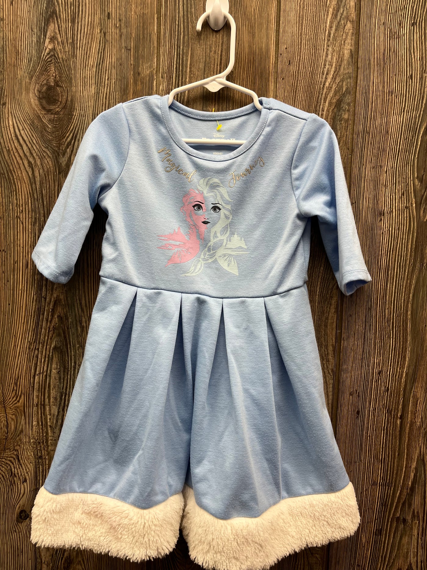 Girls 4T Blue Frozen Dress