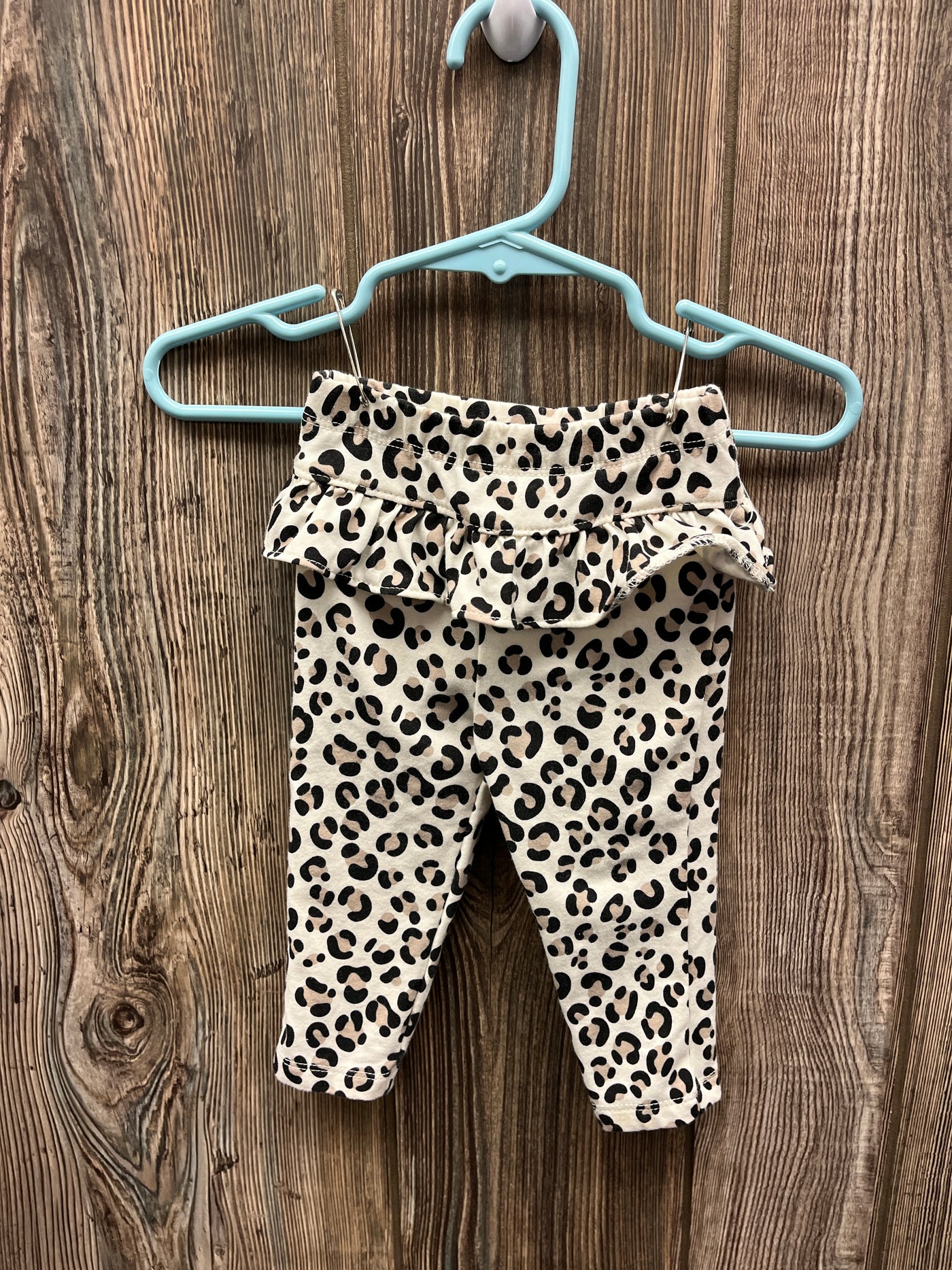 Girl 6-9 mo Cheetah Leggings with Ruffles