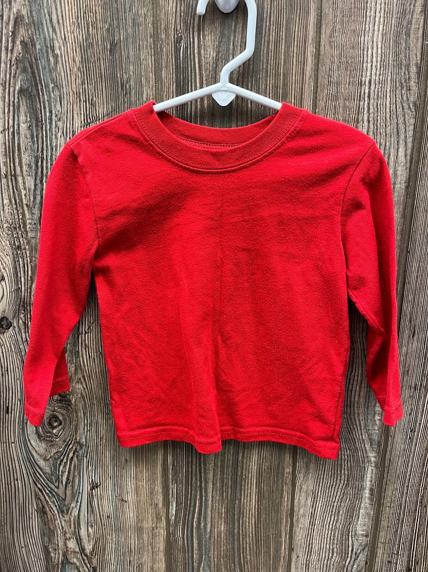 Boys 2T Red Long Sleeve Shirt