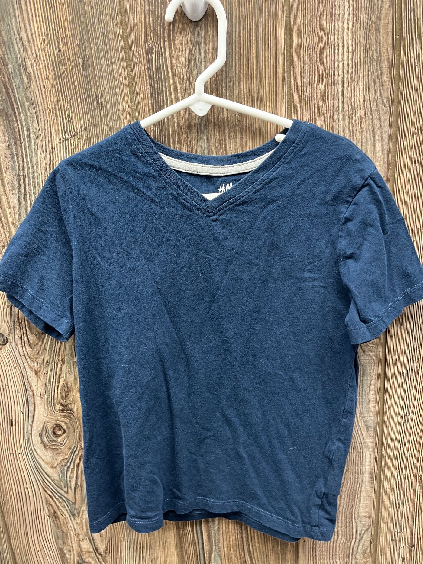 Boys 6-8 Navy Short Sleeve Shirt