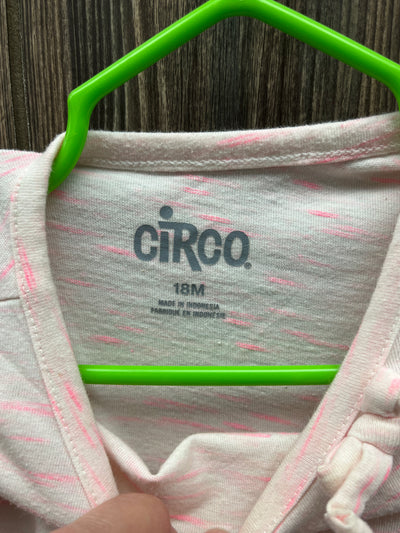 Girl 18 mo Light Pink Long Sleeve Shirt