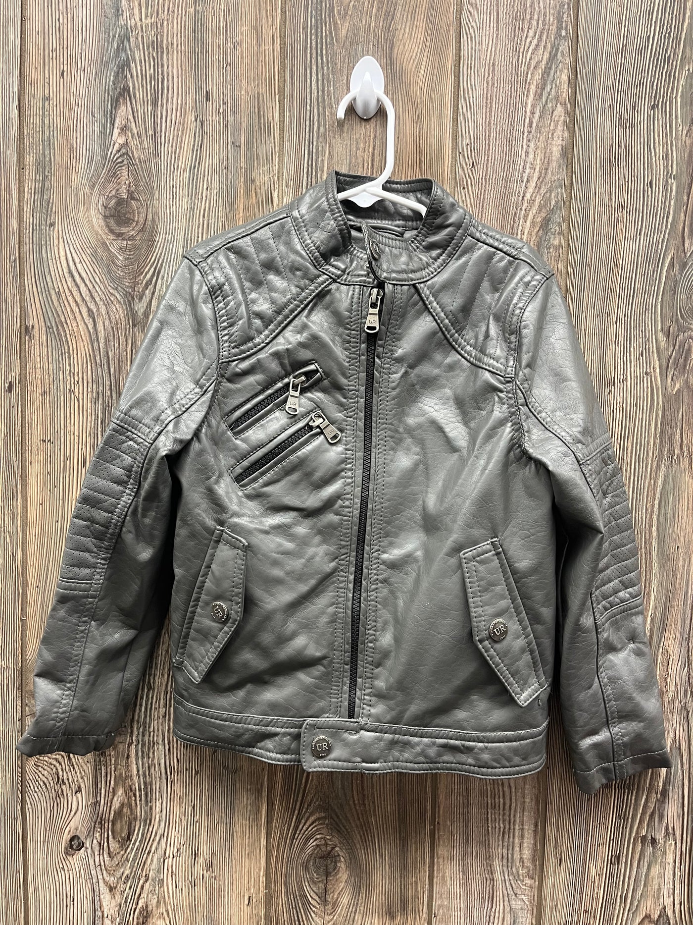 Boys 5/6 Leather Jacket