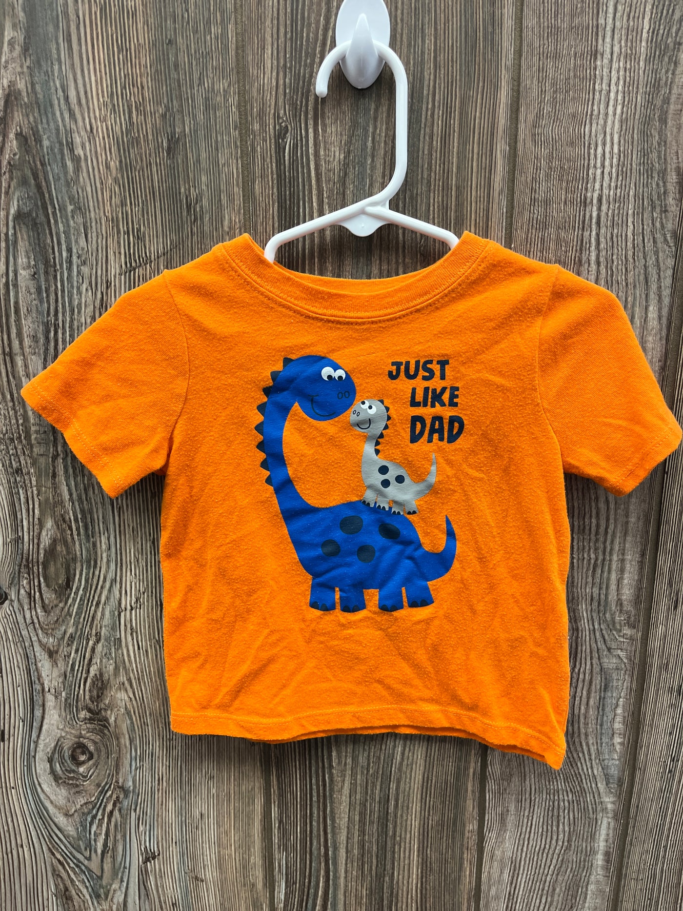 Boys 18 mo Just Like Dad Dinosaurs Short Sleeve Shirt