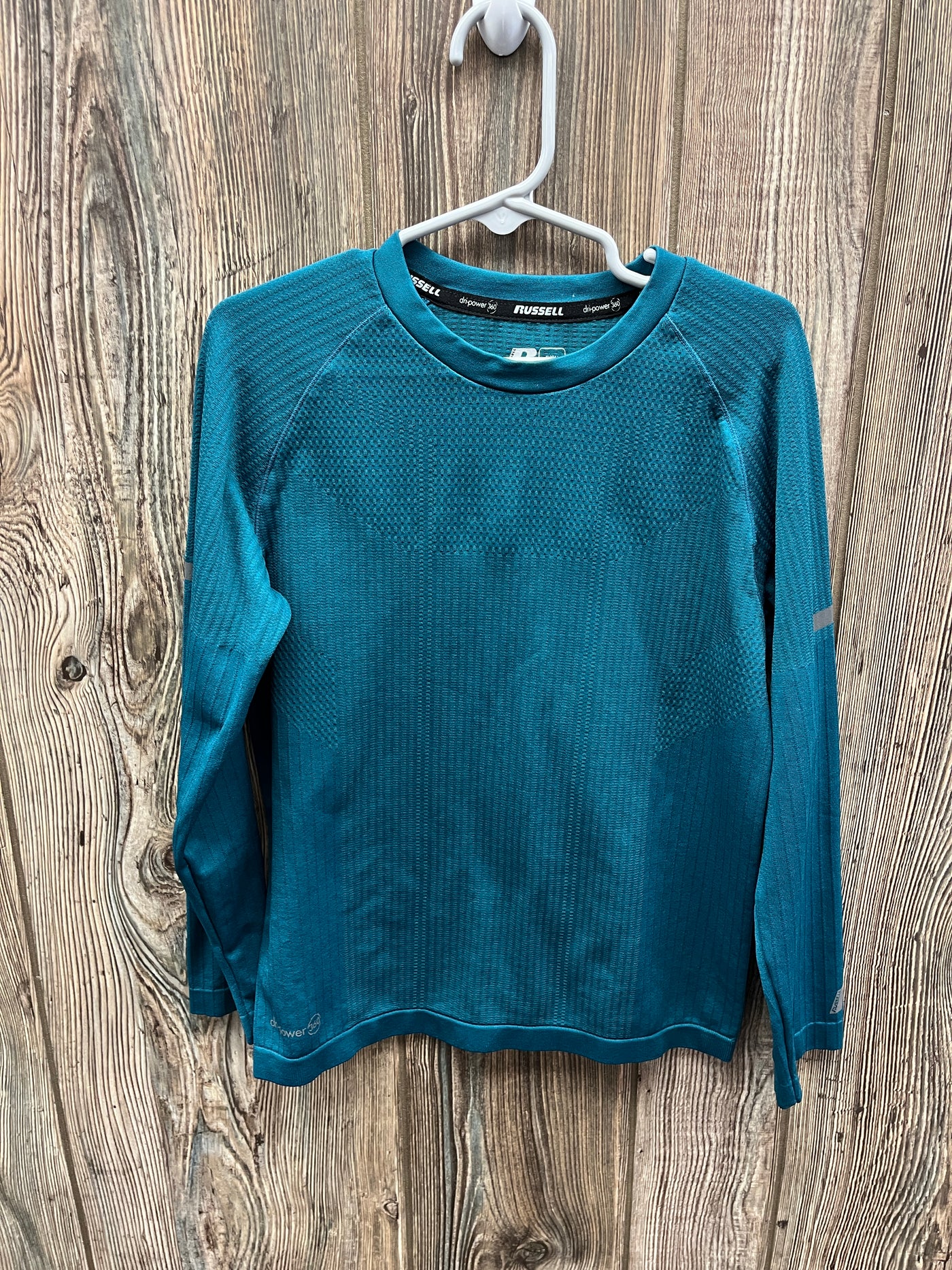 Boys 6/7 Teal Long Sleeve Shirt