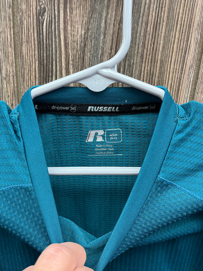 Boys 6/7 Teal Long Sleeve Shirt