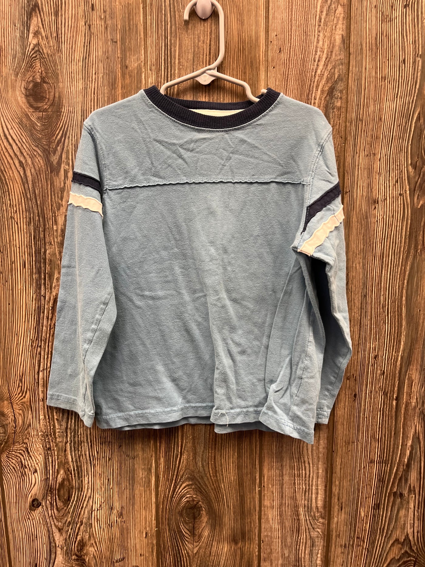 Boys 5/6 Blue Long Sleeve Top