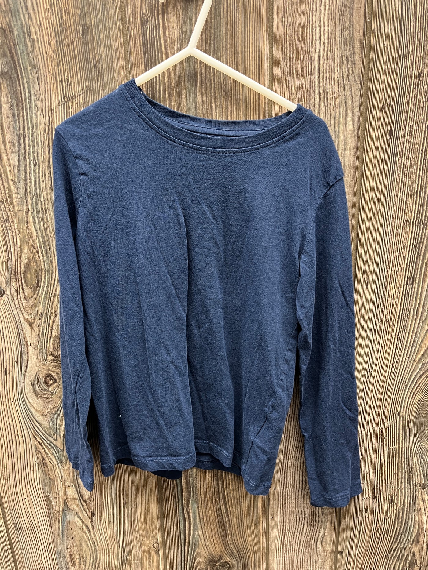 Boys 6-8 Navy Long Sleeve Shirt