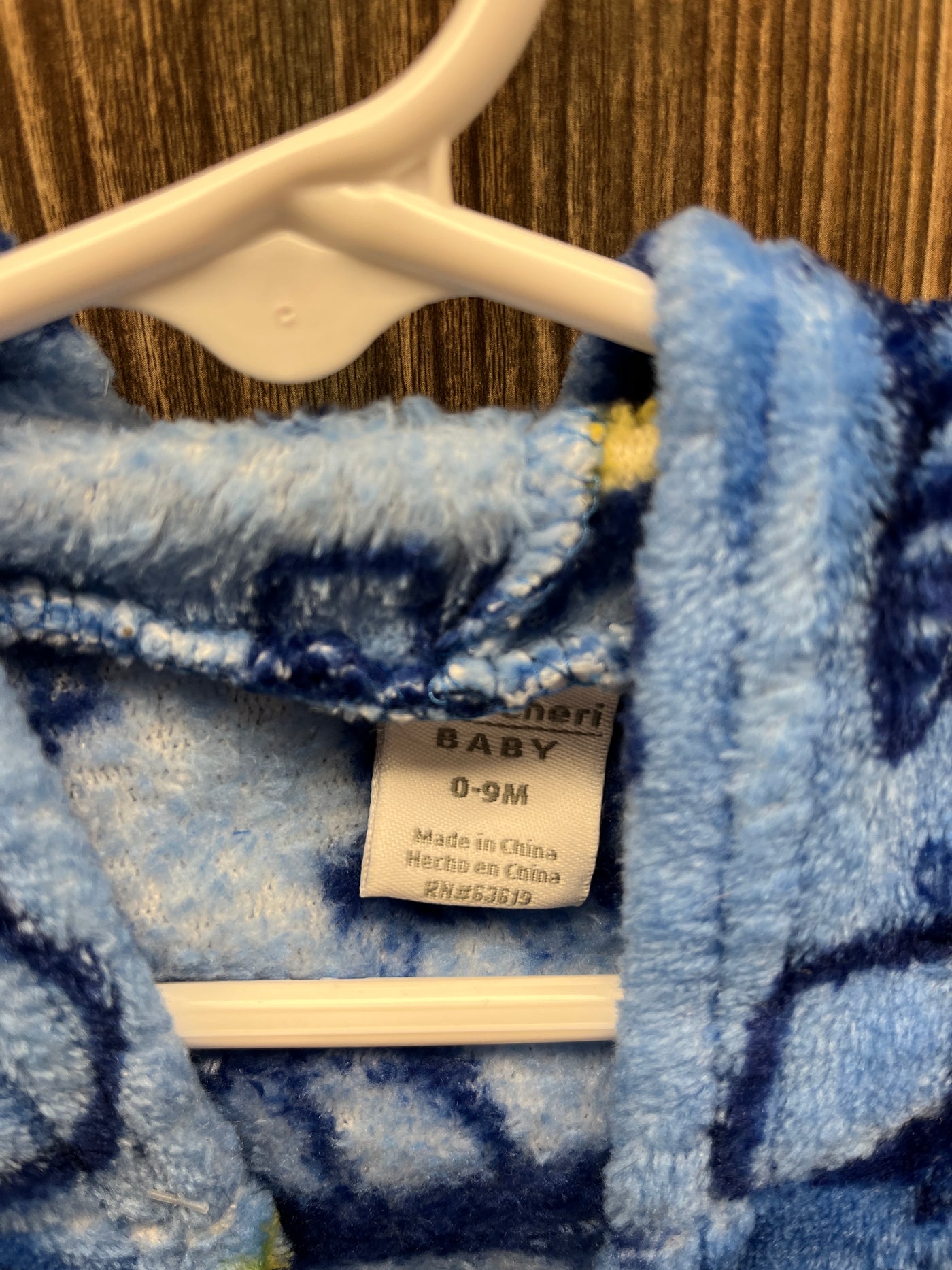 Boys 0-9 mo Blue Car Robe