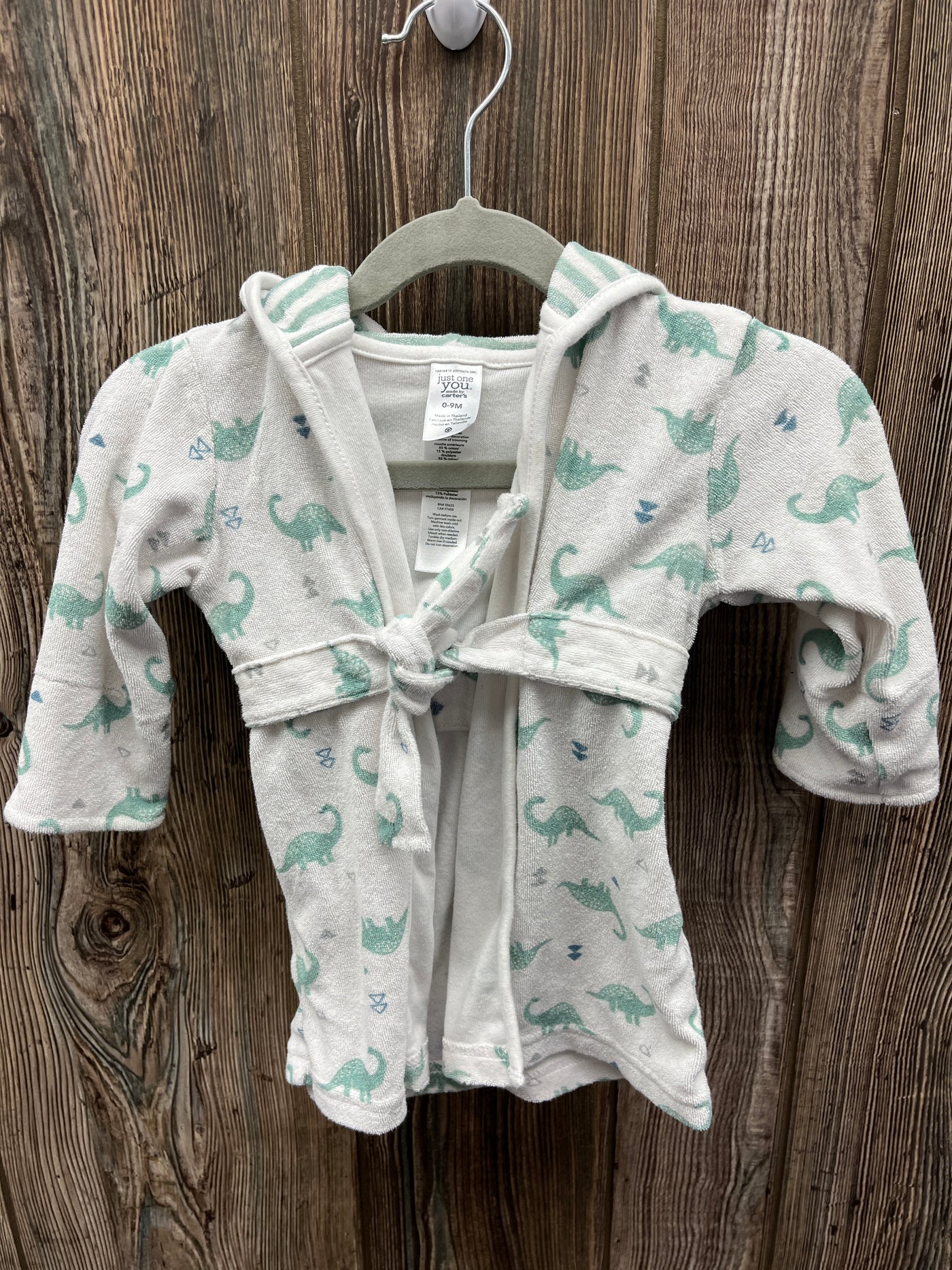 Boys 0-9 mo Dinosaur Robe