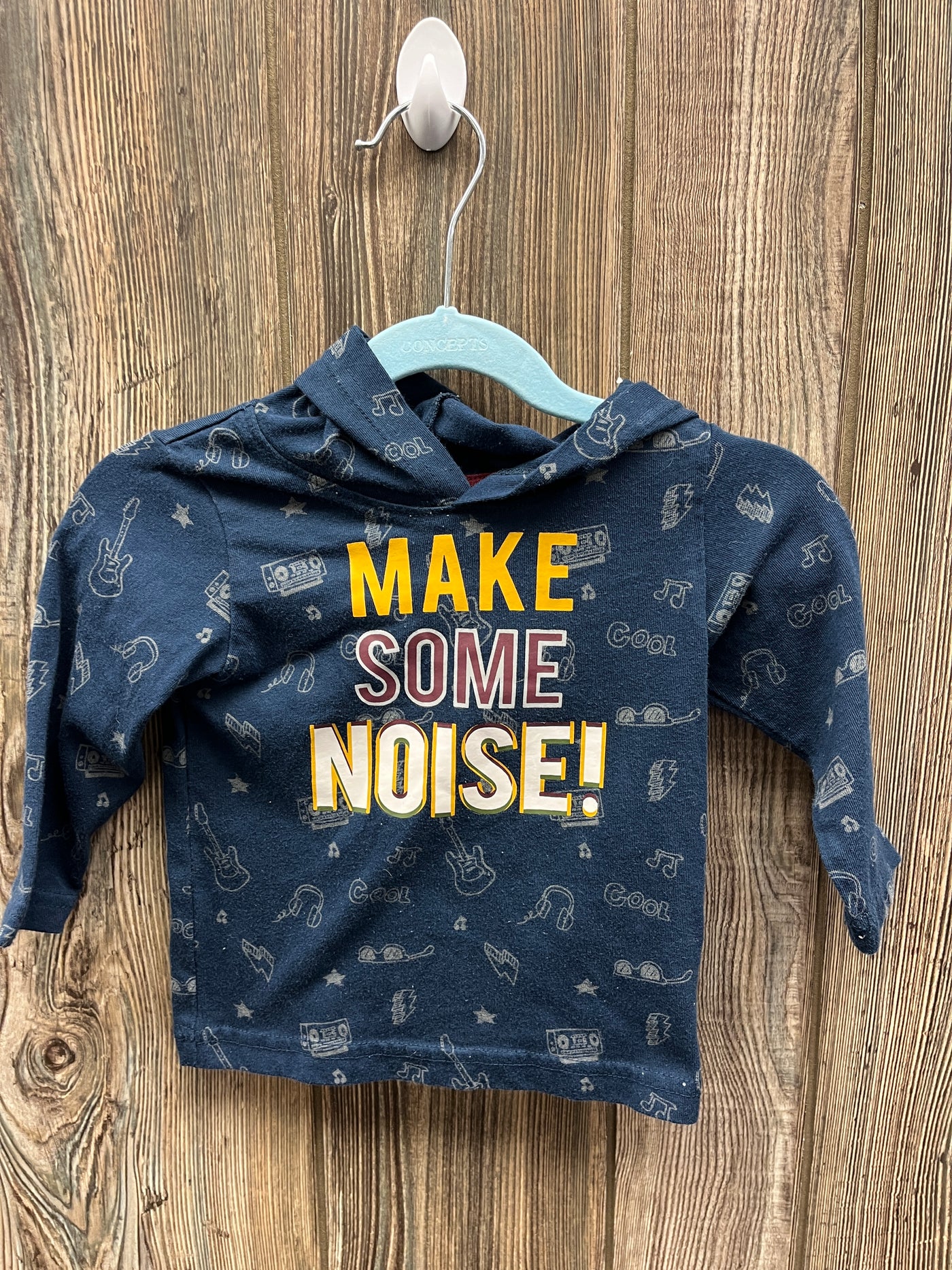 Boys 12 mo Make Some Noise Long Sleeve Shirt