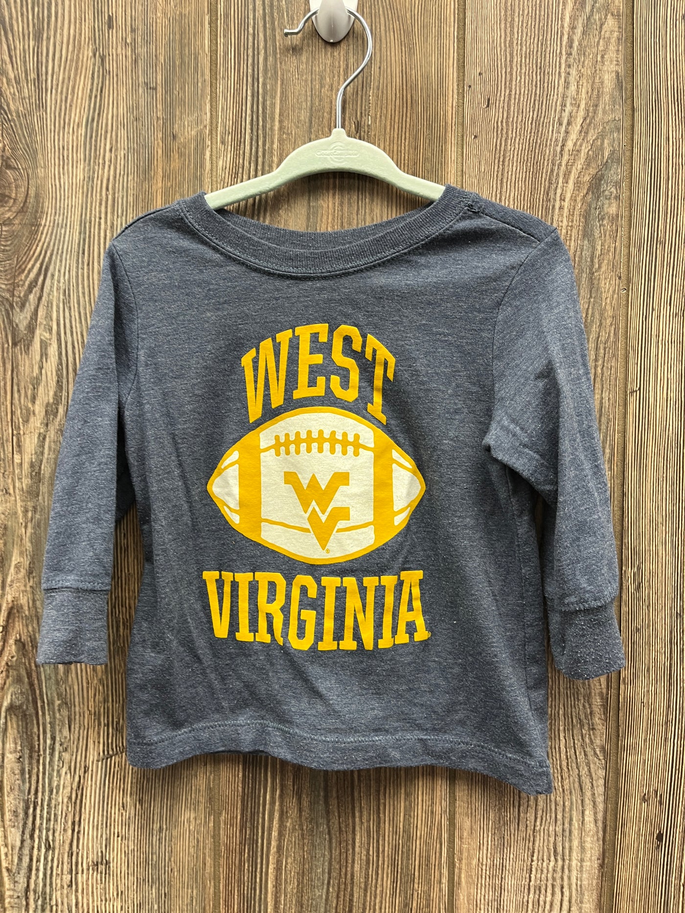 Boys 12-18 mo WVU Long Sleeve Shirt