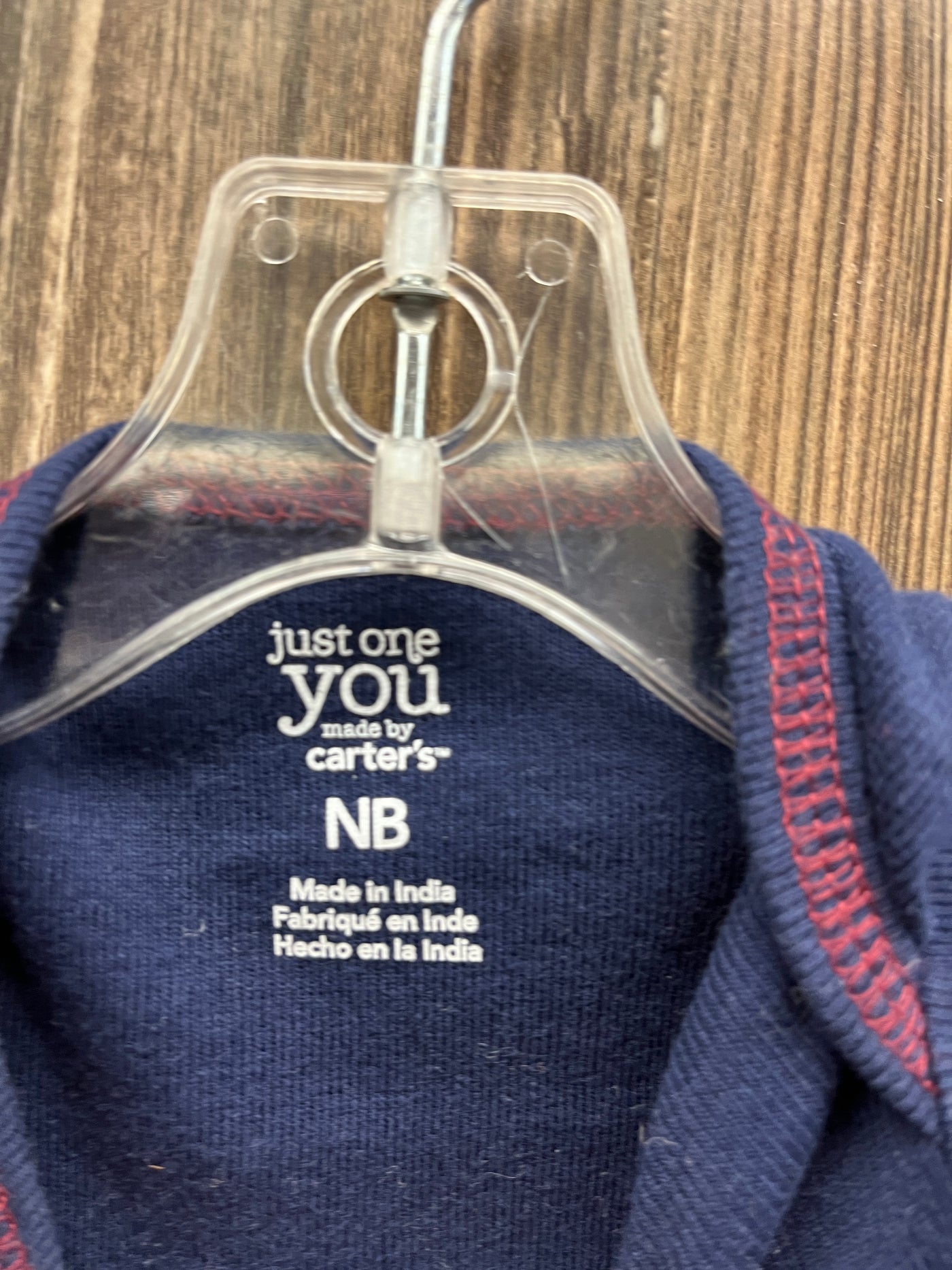 Boys NB Cuter By The Yard Long Sleeve Onesie