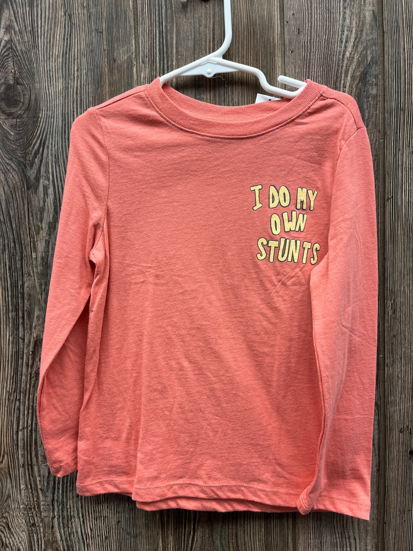 Boys 5T I Do My Own Stunts Long Sleeve Shirt