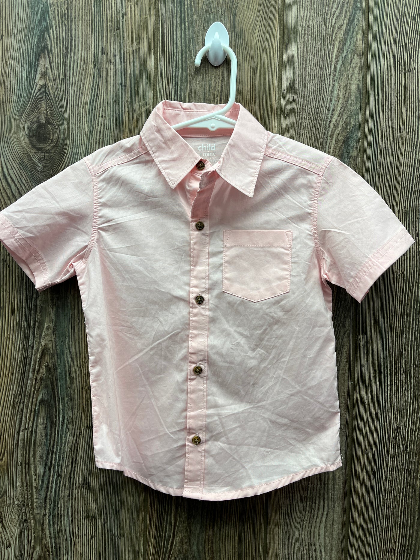 Boys 3T Pink Button-Down Shirt