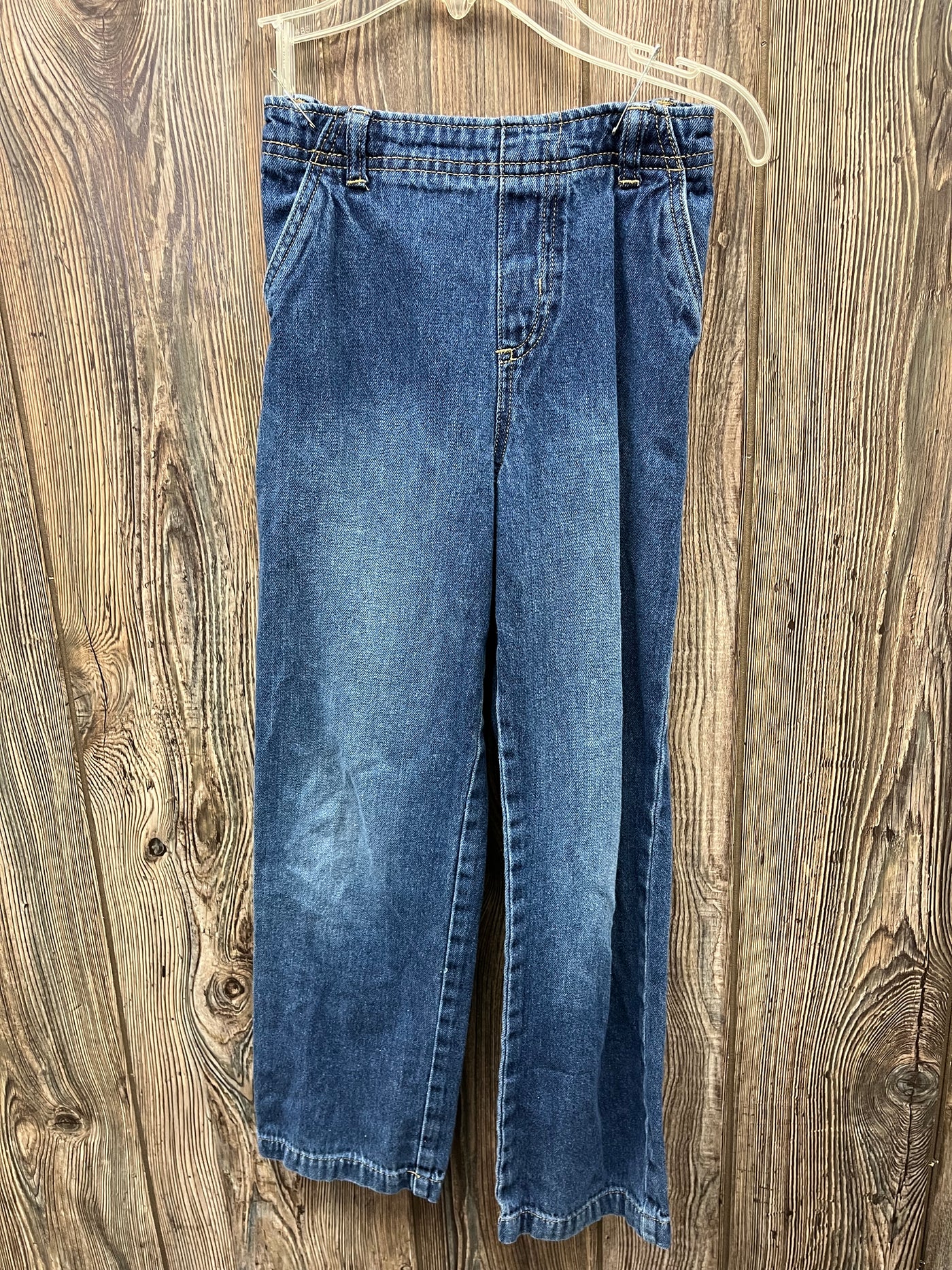 Girls 6 Blue Pull On Jeans