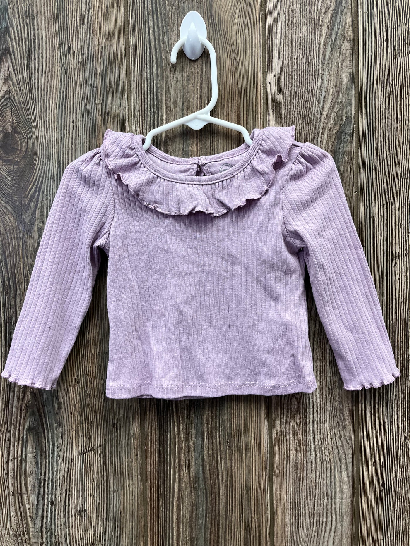 Girl 12 mo Purple Long Sleeve Shirt